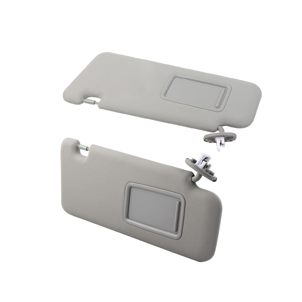 Left & Right Sun Visors Suitable For Toyota Kluger/Highlander 2008-2013 With Light