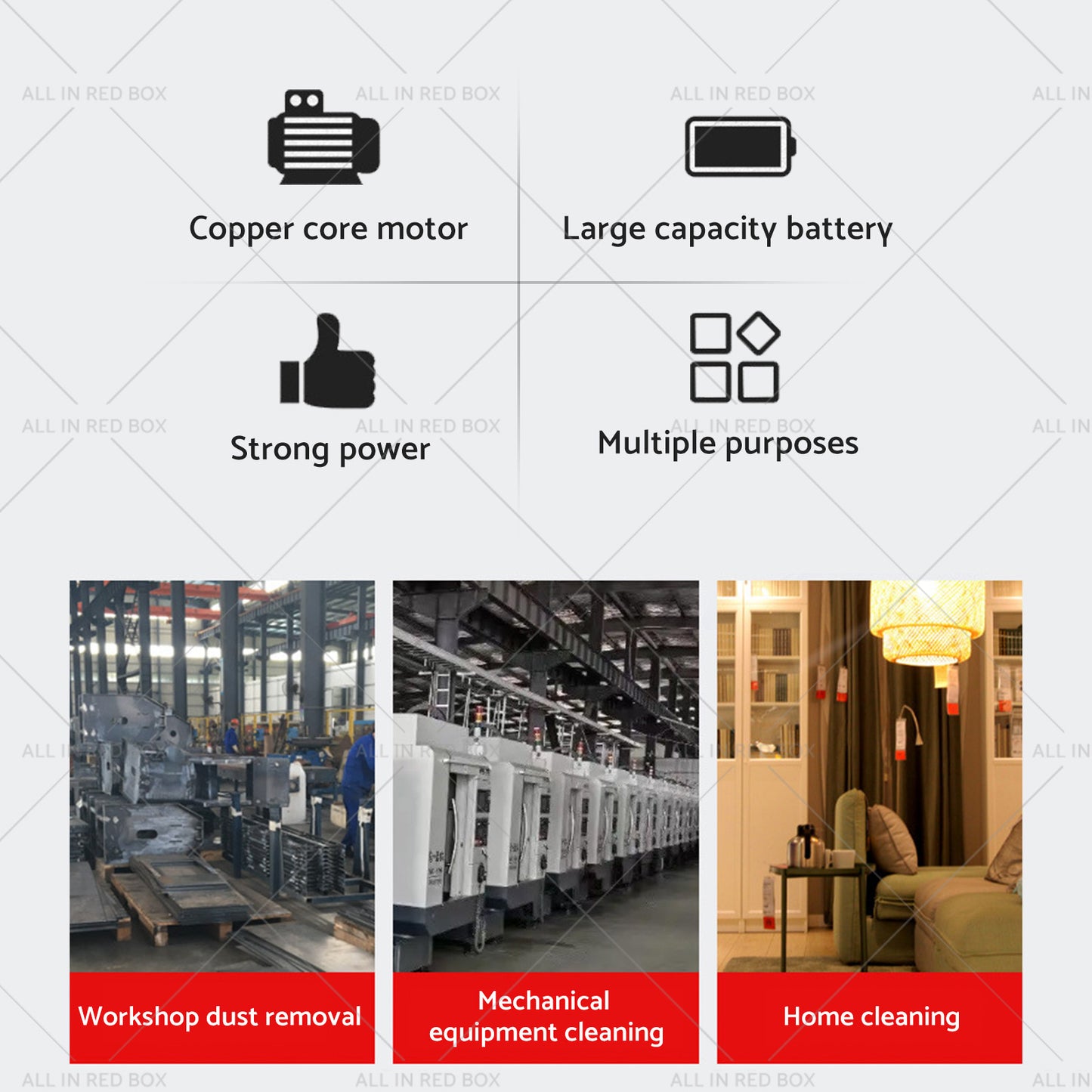 {{ For Makita 18V Battery Cordless Air Duster Dust Blower Inflator Vacuum Cleaner }} - Buy Car Parts Online at {{ Kaka Auto Parts }}.