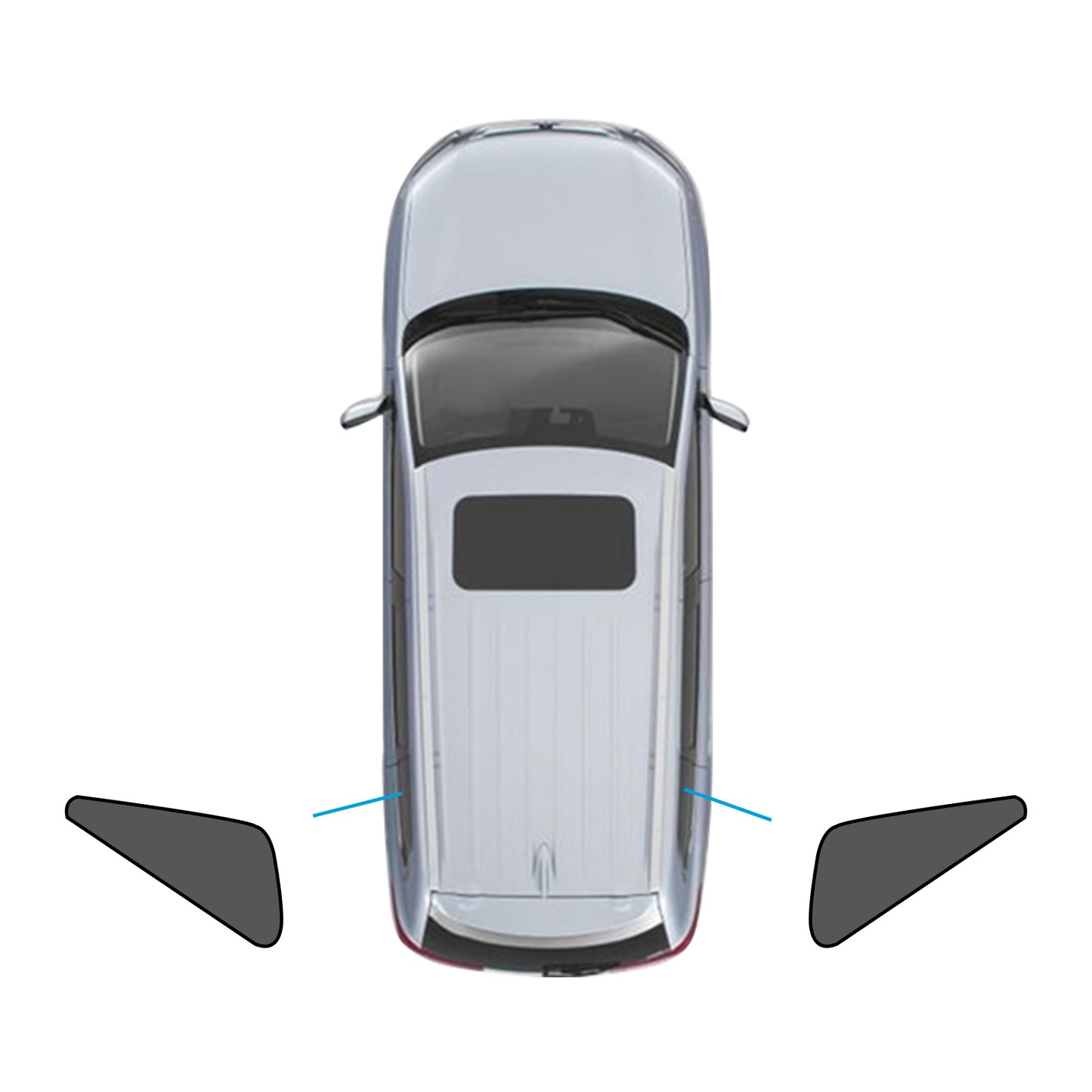 {{ Car Window Magnetic Mesh Sun Blind Shades Suitable for Lexus NX Series 14-21 }} - Buy Car Parts Online at {{ Kaka Auto Parts }}.