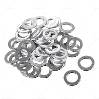 {{ 50PCS Car Engine Oil Crush Washers Drain Plug Gaskets ID 14mm , OD 22mm Aluminum }} - Buy Car Parts Online at {{ Kaka Auto Parts }}.