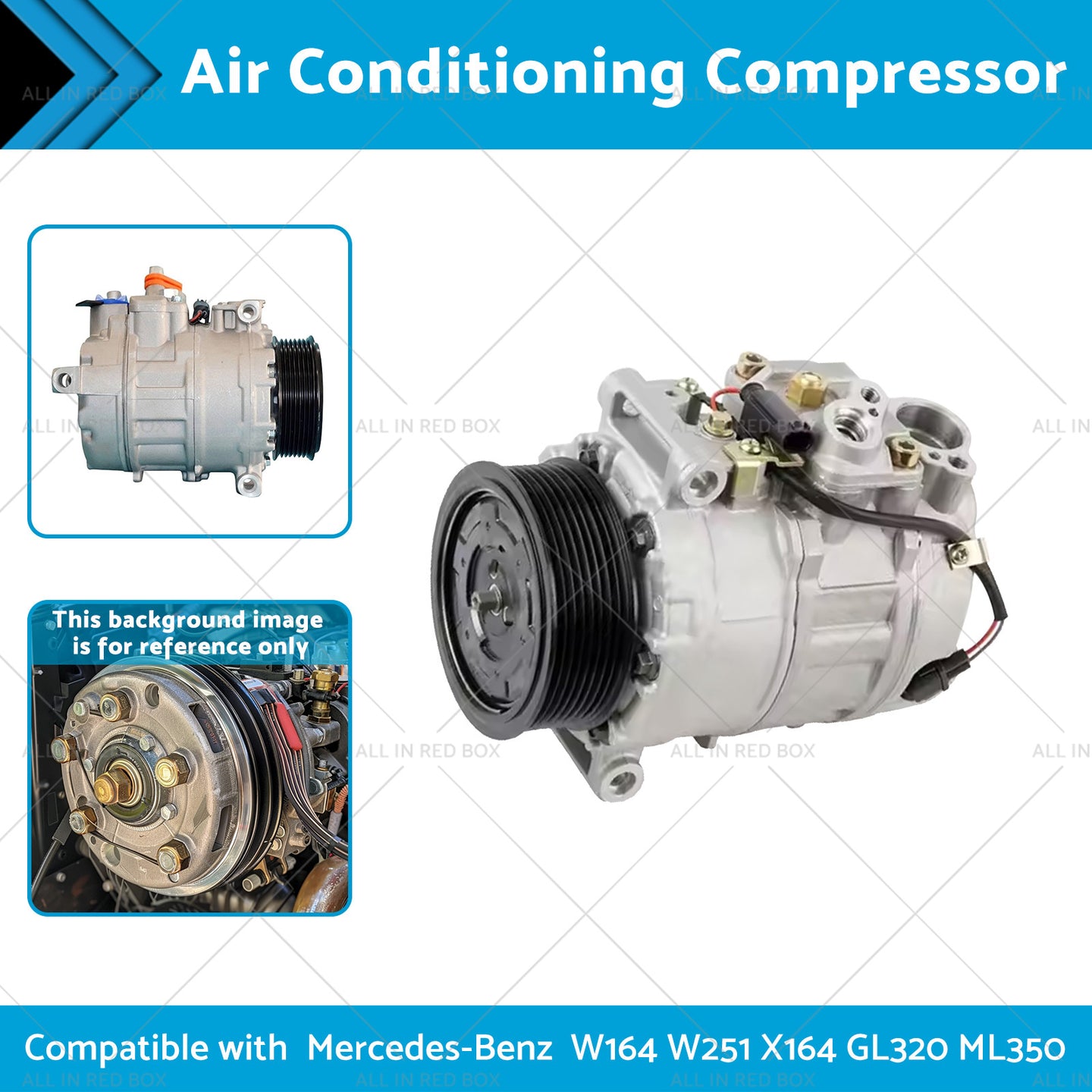 {{ Air Conditioning Compressor Suitable for Mercedes-Benz GL320 W164 W251 X164 }} - Buy Car Parts Online at {{ Kaka Auto Parts }}.