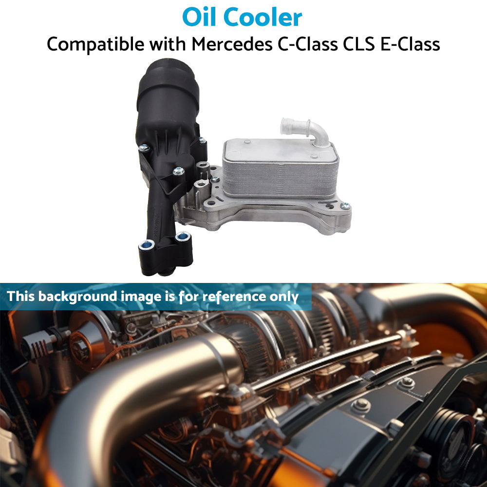 {{ 6511800610 Oil Cooler Suitable For Mercedes-Benz M-Class ML 250 C-Class }} - Buy Car Parts Online at {{ Kaka Auto Parts }}.