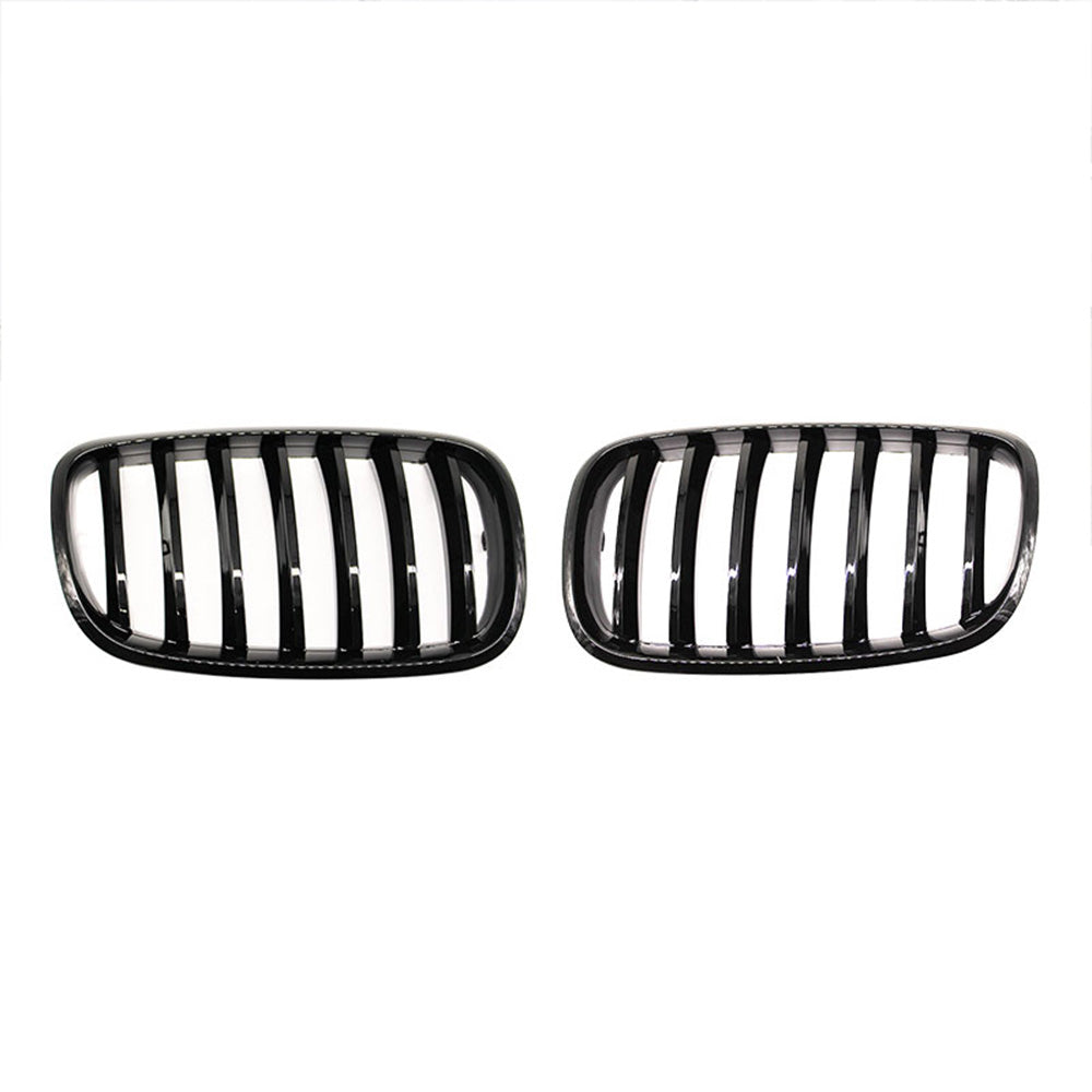 Front Bumper Kidney Grill Grille Gloss Suitable For BMW E70 X5 / E71 X6 2007-2013