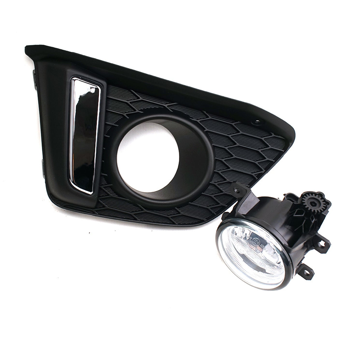 Full Set Fog Light Spot Driving Lamp Kit Suitable For Honda Jazz GF 2014-2017