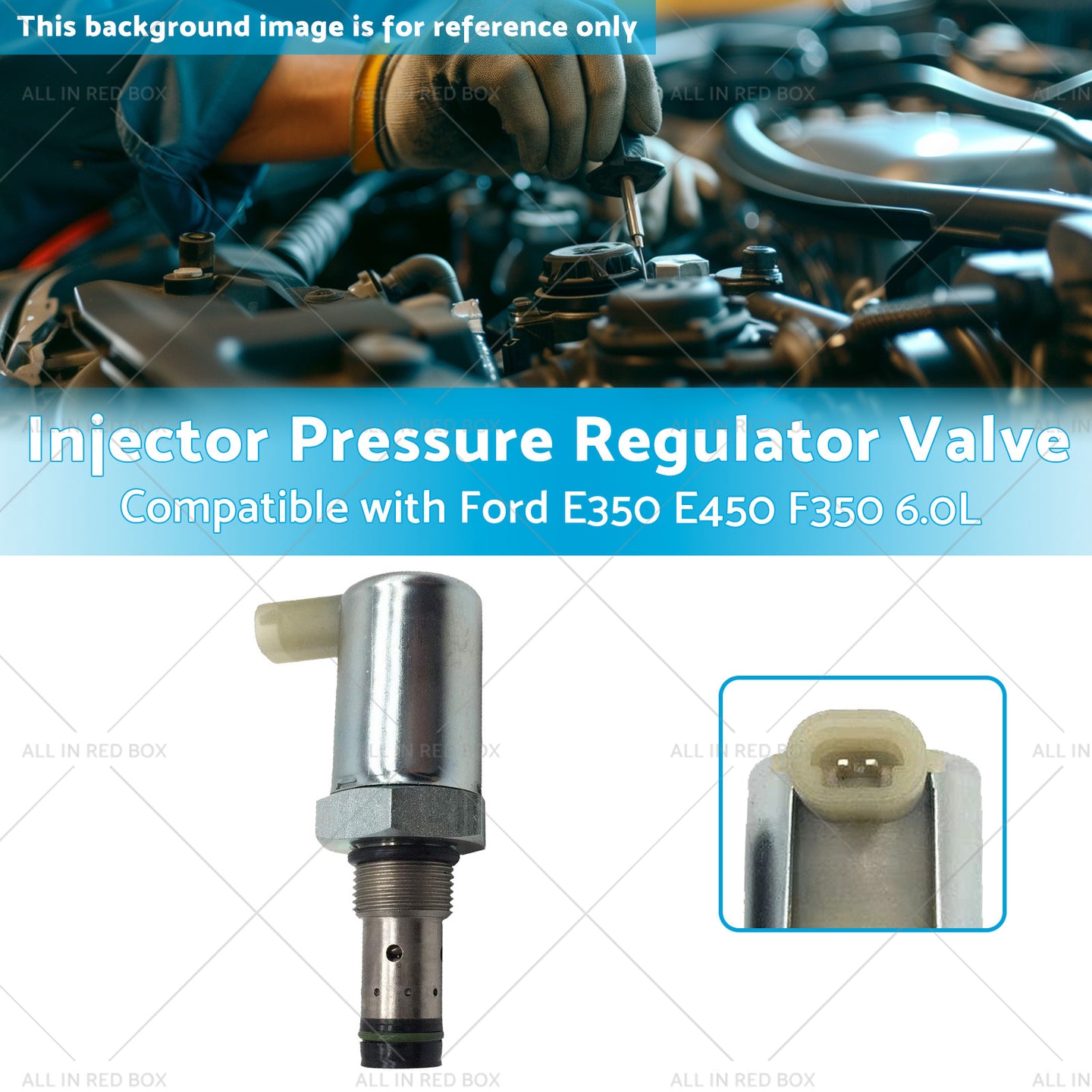 {{ Injector Pressure Regulator Valve Suitable for 03-10 Ford E350 E450 F350 6. 0L }} - Buy Car Parts Online at {{ Kaka Auto Parts }}.
