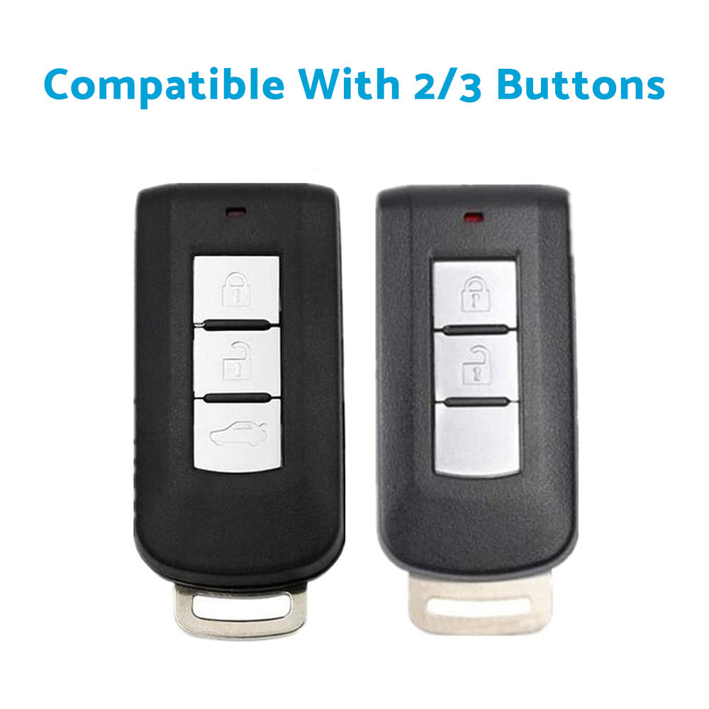 TPU Remote Key Fob Case Cover Shell Suitable For Mitsubishi ASX / Lancer EX / Outlander