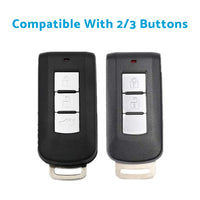 TPU Remote Key Fob Case Cover Shell Suitable For Mitsubishi ASX / Lancer EX / Outlander