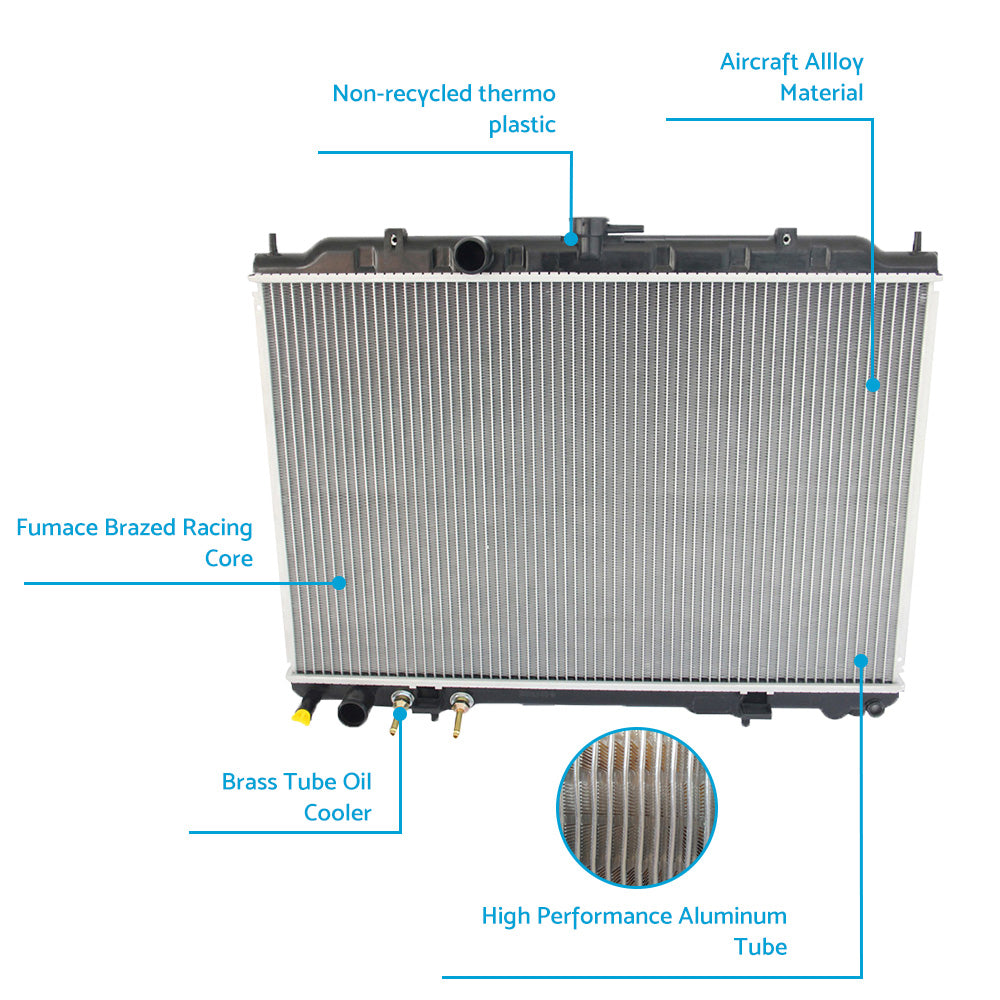 {{ STANDARD RADIATOR RAD FOR NISSAN X-TRAIL T30 2. 5 2001-2007 AUTO MANUAL }} - Buy Car Parts Online at {{ Kaka Auto Parts }}.