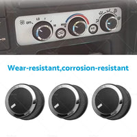 {{ 3PCS Heater AC Temperature Control Knob Suitable For 2008-2017 Chevrolet Savana }} - Buy Car Parts Online at {{ Kaka Auto Parts }}.