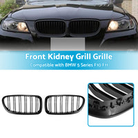 {{ Bumper Bar Grill Grille Bodykit Suitable For BMW 5 Series F10 F11 Gloss Black }} - Buy Car Parts Online at {{ Kaka Auto Parts }}.