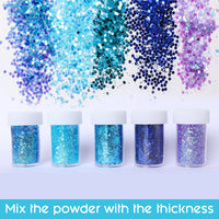 {{ 24 * 20ml Colors Glitter Pigment Debris Resin Epoxy Dream Flash Powder Crafts }} - Buy Car Parts Online at {{ Kaka Auto Parts }}.