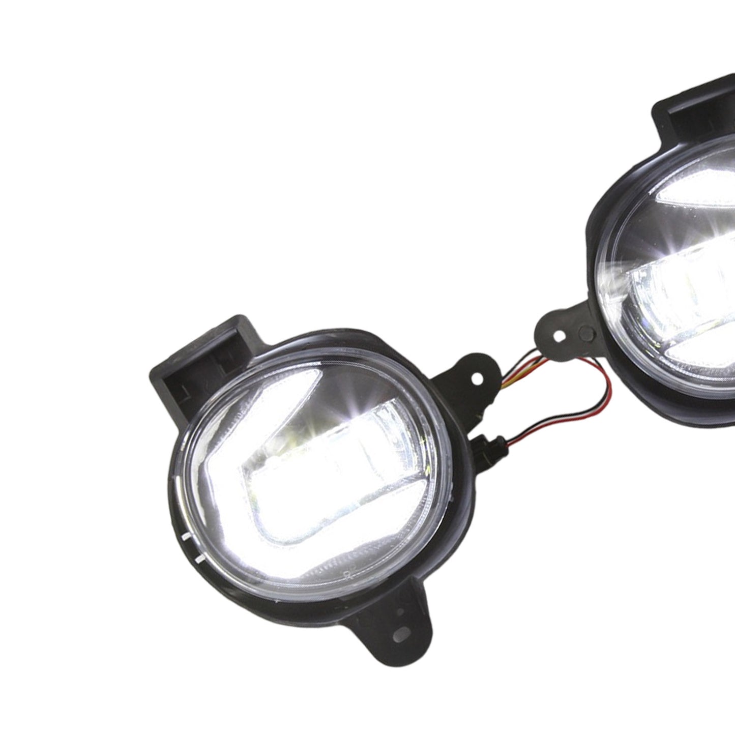 Pair Front Fog Lights LED Waterproof Suitable For Toyota Hilux Vigo 2011-2014