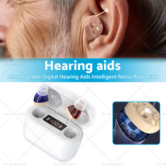 Rechargeable Hearing Aids Digital Hearing Aids Intelligent Noise Reduction