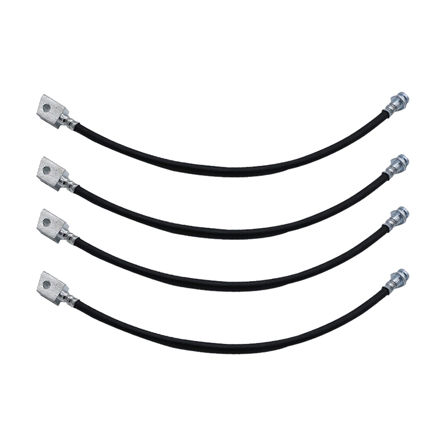 {{ 4x Extended Brake Line Hose Suitable For Patrol GQ GU Y60 Y61 2in-5in Spring Lift }} - Buy Car Parts Online at {{ Kaka Auto Parts }}.