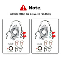 High Volume LS Oil Pump Kit With Gaskets & Balancer Bolt Suitable For Holden Commodore