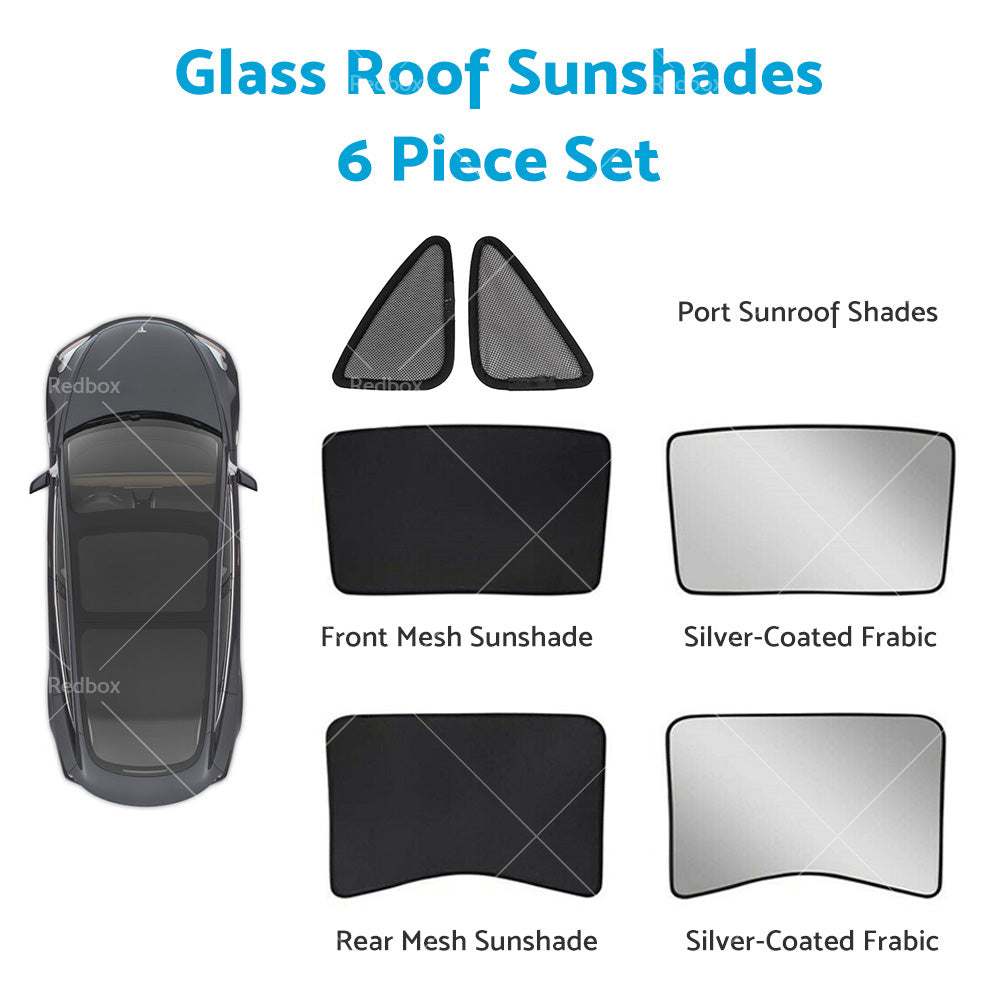 {{ Front Rear Port Sunroof Sun Shades Roof Film Protection for Tesla Model 3 17-21 }} - Buy Car Parts Online at {{ Kaka Auto Parts }}.