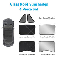 {{ Front Rear Port Sunroof Sun Shades Roof Film Protection for Tesla Model 3 17-21 }} - Buy Car Parts Online at {{ Kaka Auto Parts }}.