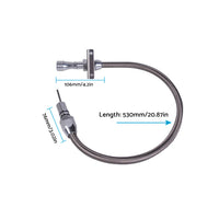 1x Transmission Dipstick Stainless Flexible Suitable For GM Chevy 4L80E Firewall Mount