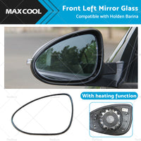 {{ Suitable for Holden Barina 2011-ONWARD Left Mirror Glass Heated Convex With Base }} - Buy Car Parts Online at {{ Kaka Auto Parts }}.
