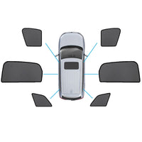 {{ Magnetic Mesh Sun Blind Shades Suitable for Audi Q7 SQ7 2015-2025 On Front/Rear }} - Buy Car Parts Online at {{ Kaka Auto Parts }}.