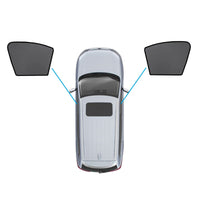 {{ Car Window Sun Shades Magnetic Mesh Suitable for Mercedes-Benz GLC 2015-2022 }} - Buy Car Parts Online at {{ Kaka Auto Parts }}.