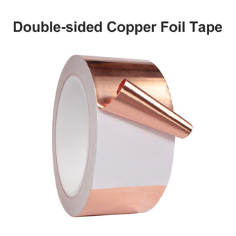 compare product Copper Foil Tape 20mx50mm EMI Shielding Conductive Adhesive Tapes Snail Barrier