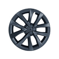 4x Matt Black Wheel Hub Caps Suitable For Tesla Model 3