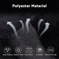 Black Dash Mat Suitable For GWM Cannon X 4x4 Dual Cab UTE 2020-2022 Without Coin Tray