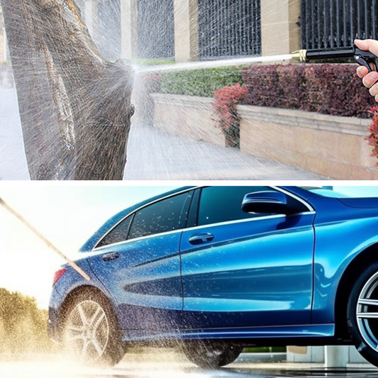 Stainless High Pressure Water Hose Spray Nozzle Washer Clean Home Window Garden