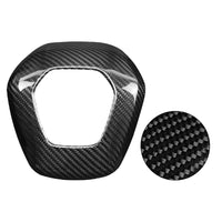 Overlay Real Carbon Fiber Steering Wheel Center Cover Suitable For Corvette C8 2020-2025
