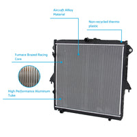 Radiator Suitable For Ford Ranger PX / Mazda BT-50 2.2L 3.2L Turbo Diesel 2011-On
