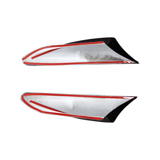 Black Side Fender Fin Vent Trim Suitable For Toyota 86 2012-2020 / Subaru BRZ 2012-2020