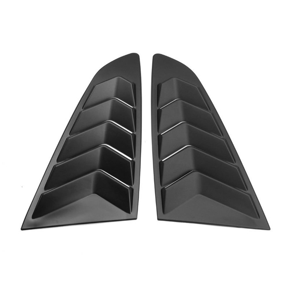 {{ 2x Side Window Louvers Sun Shade Cover Suitable For Ford Mustang 2015-2022 }} - Buy Car Parts Online at {{ Kaka Auto Parts }}.