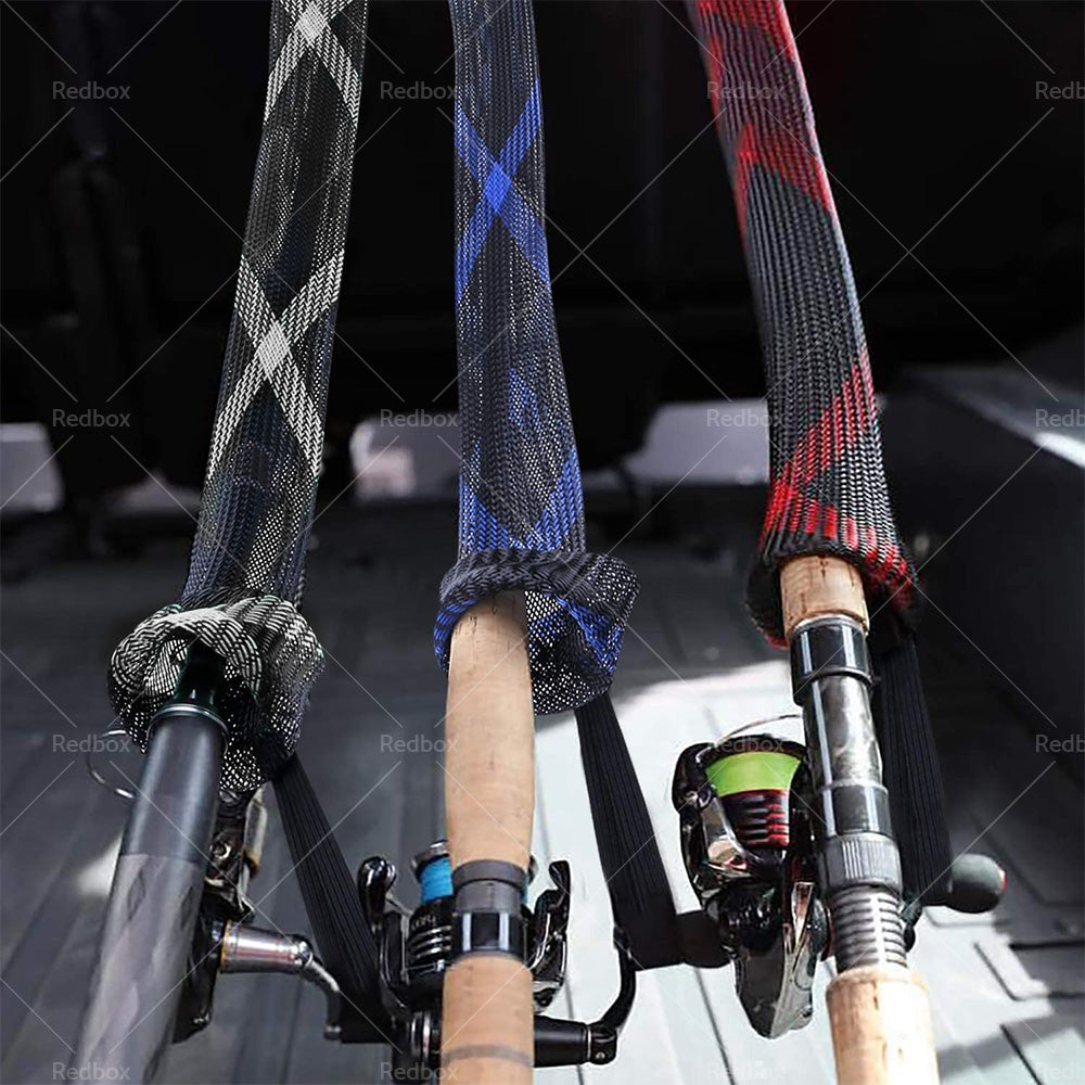 {{ 5Pcs 190cm Fishing Rod Cover Rod Sleeve Rod Sock Pole Glove Protector Tools }} - Buy Car Parts Online at {{ Kaka Auto Parts }}.