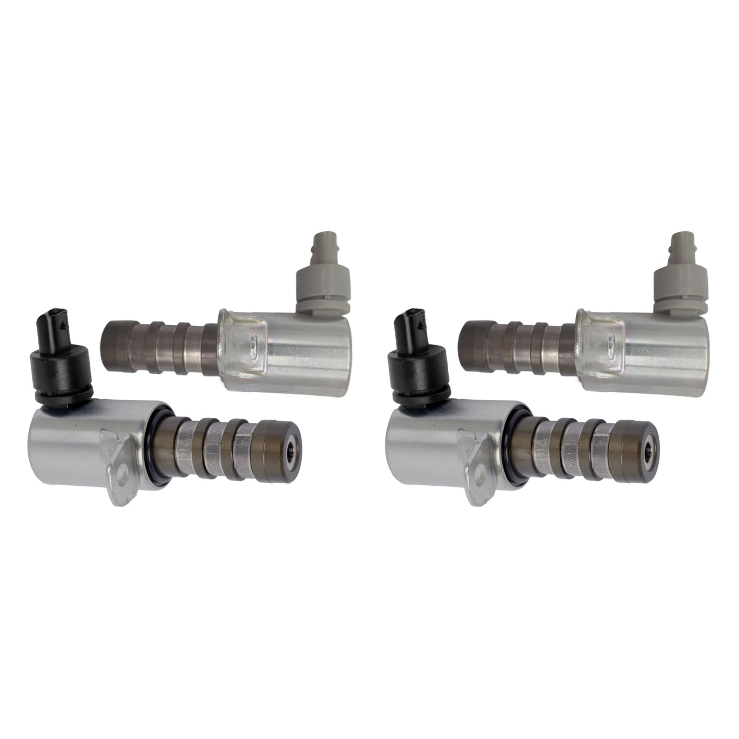 4x Variable Valve Timing Solenoid Suitable For Ford F150 Edge Explorer Lincoln 3.5L 3.7L 5.4L