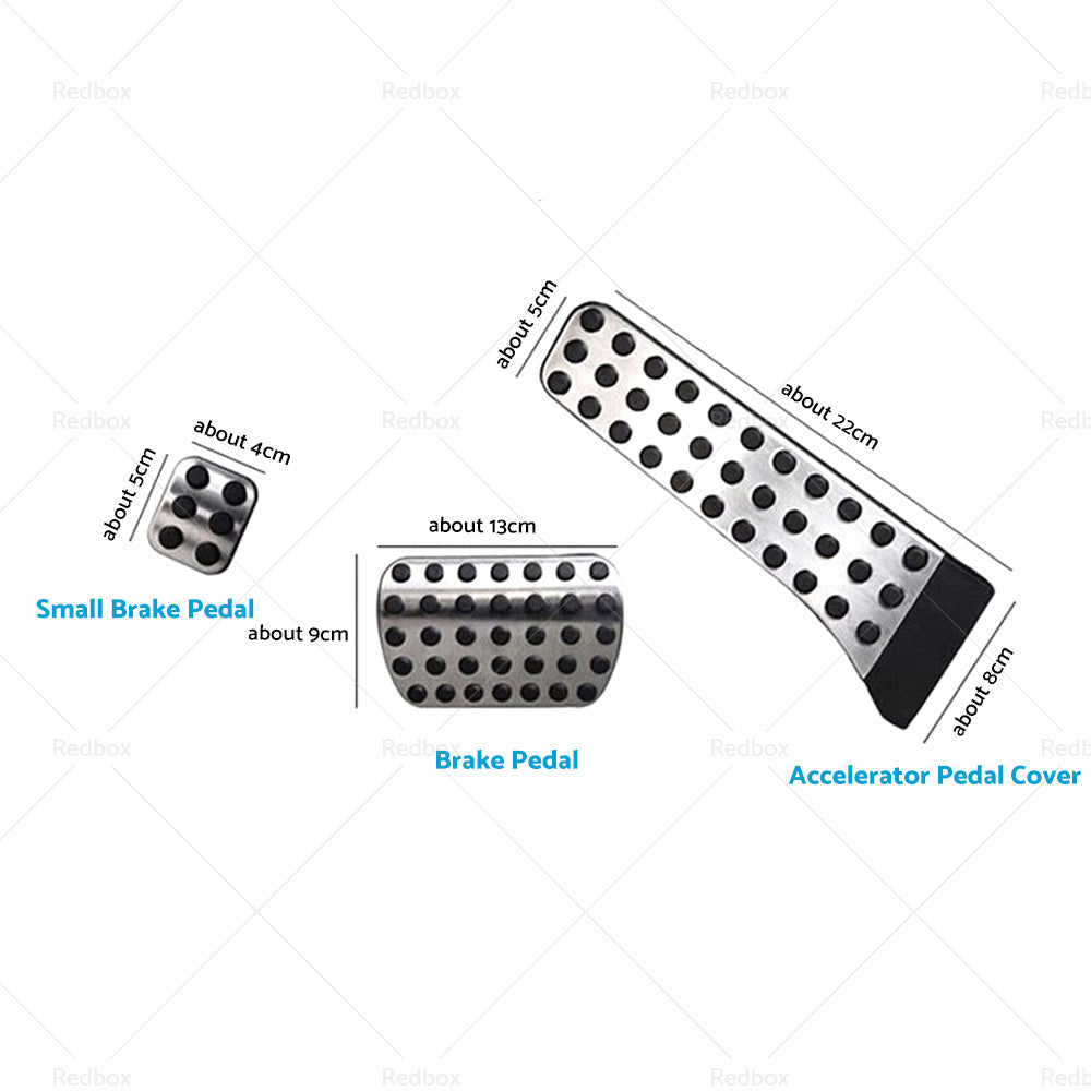 {{ 3PCS Brake Pedal Pad Cover Suitable For Mercedes C E S GLC GLE GLS CLS EQC Class }} - Buy Car Parts Online at {{ Kaka Auto Parts }}.