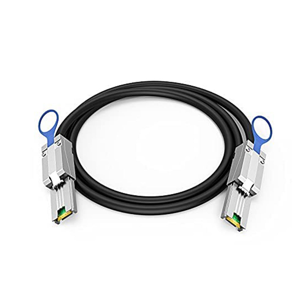 Mini SAS SFF-8088 26-Pin to SFF-8088 26-Pin External Cable for Disk Array 1M