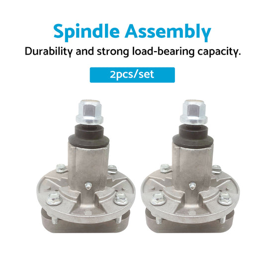 2xSpindle Assembly Suitable For John Deere Models L100 L107 L110 GY20050 GY20785