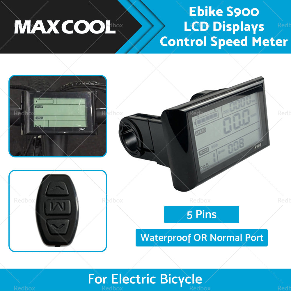 {{ Ebike S900 LCD Displays Control Electric Bicycle Speed Meter Speedometer }} - Buy Car Parts Online at {{ Kaka Auto Parts }}.