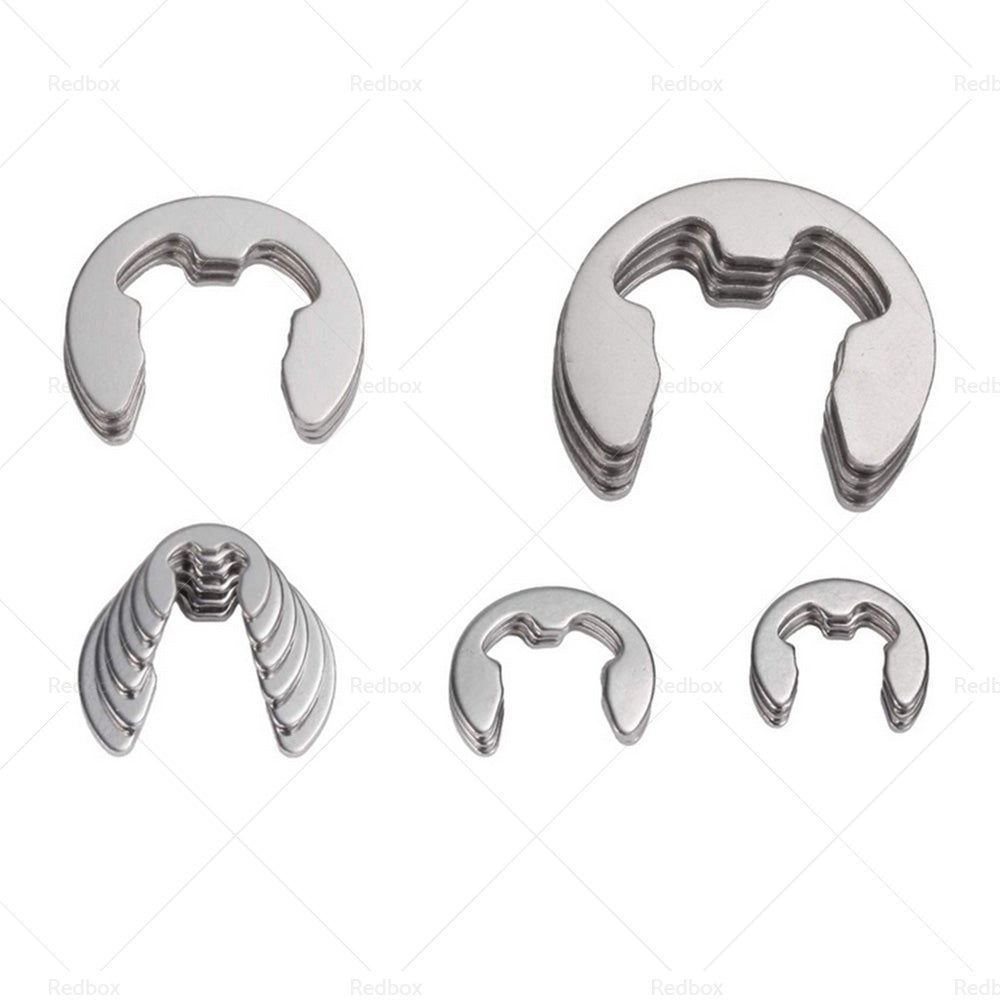 {{ Stainless Steel E Clips C Circlip Kit Retaining Ring 400PCS Assorted M1. 5-M15mm }} - Buy Car Parts Online at {{ Kaka Auto Parts }}.