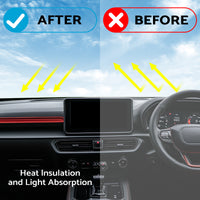 {{ Non-Slip Dash Mat Dashboard Cover Suitable For Ford Everest 2022-2025 Black }} - Buy Car Parts Online at {{ Kaka Auto Parts }}.