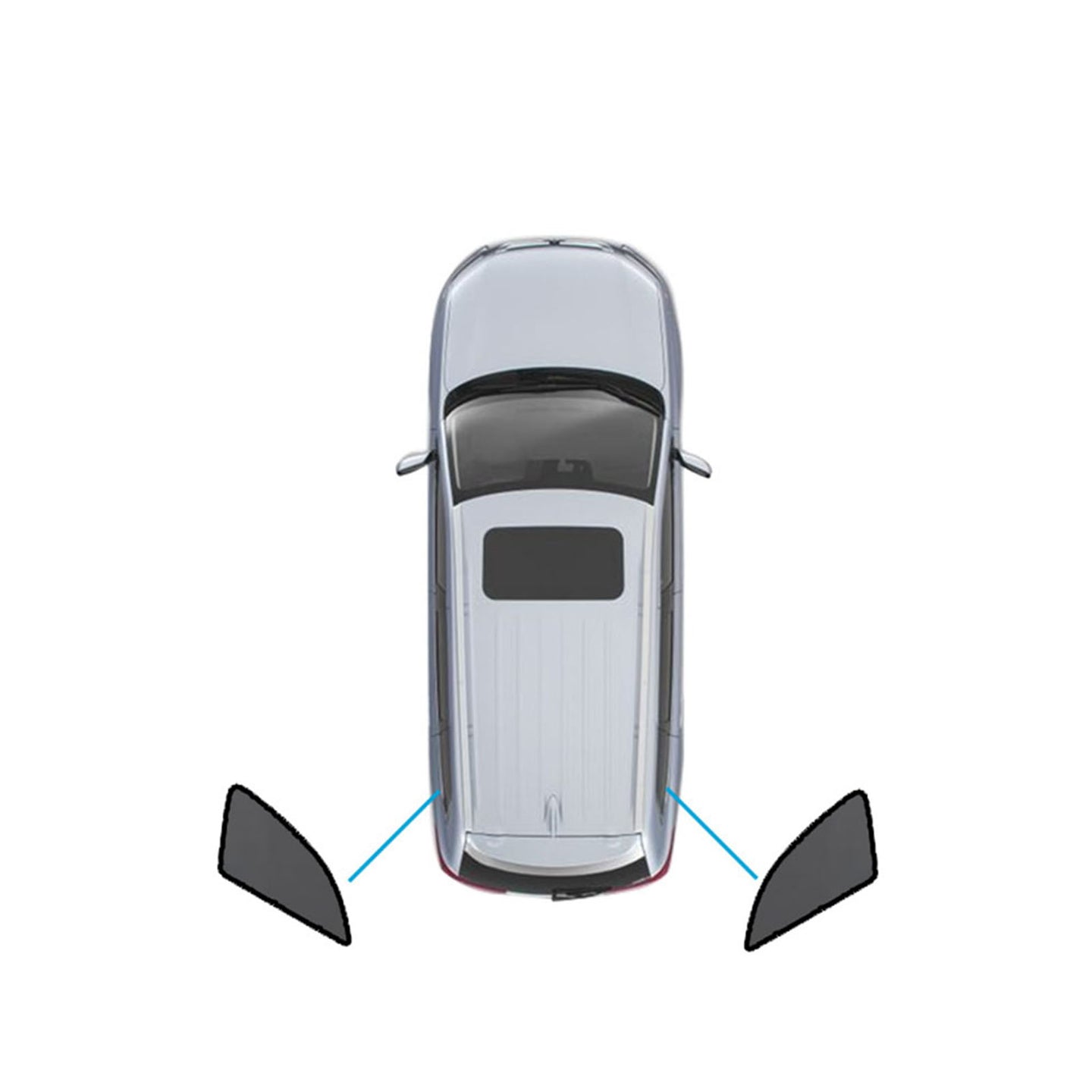 {{ Magnetic Mesh Sun Blind Shades Suitable for Audi Q5 FY 2017-2025 On Front Rear }} - Buy Car Parts Online at {{ Kaka Auto Parts }}.