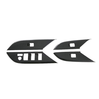 compare product Window Lift Panel Cover Trim Sticker 4x Suitable For Toyota Hilux Revo 2024