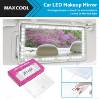 {{ Car Sun Visor LED Makeup Cosmetic Mirror Set with 3 Type Light Touch Screen New }} - Buy Car Parts Online at {{ Kaka Auto Parts }}.
