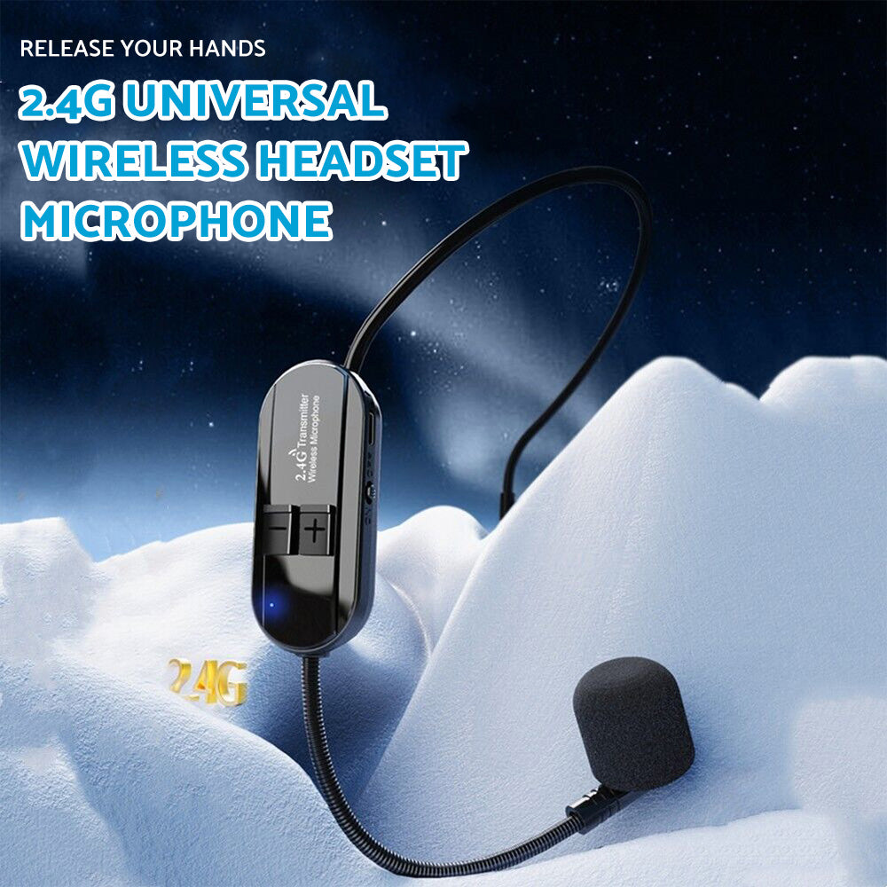 {{ Pro Audio Equipment Wireless Microphone 2. 4G For Voice Teach Outdoor Headset Mic }} - Buy Car Parts Online at {{ Kaka Auto Parts }}.