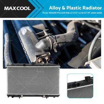 compare product STANDARD RAD RADIATOR fit NISSAN PULSAR N16 LX Q ST 1. 6 1. 8 AT MT 2000-2006