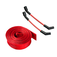 9mm Spark Plug Leads w/Sleeves suitable for Chev LS1-L98 & Commodore