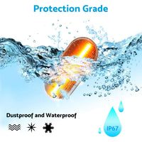 2x Dynamic LED Side Indicator Black Smoke Turning Signal Light Suitable For Ford Seat VW