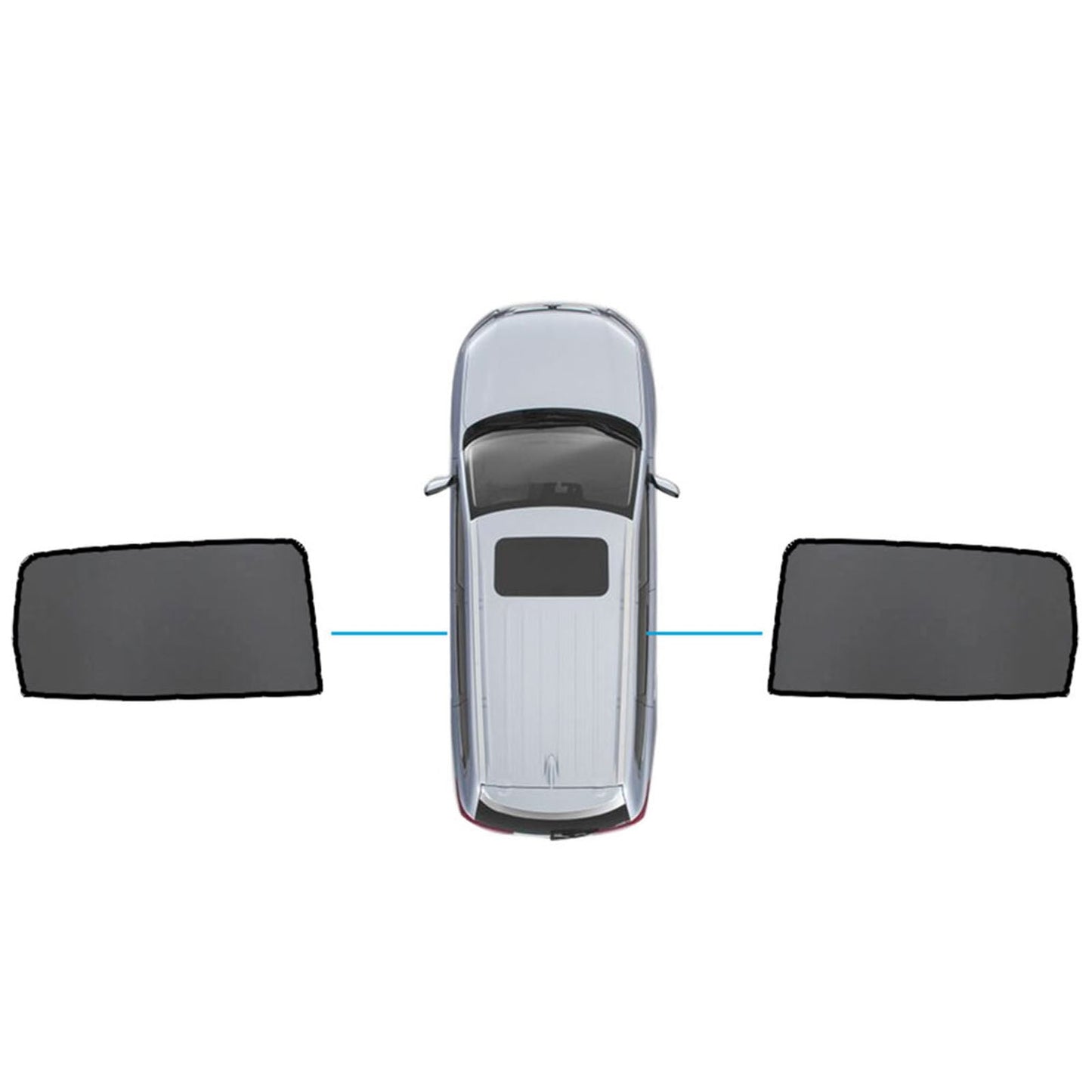 {{ Magnetic Sun Shades Suitable for Mercedes Benz GLB X247 20+  Windows Sun Blind }} - Buy Car Parts Online at {{ Kaka Auto Parts }}.