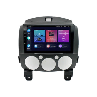 compare product Android 13 Head Unit 9'' Apple CarPlay Bluetooth Suitable For Mazda 2 2007-2014